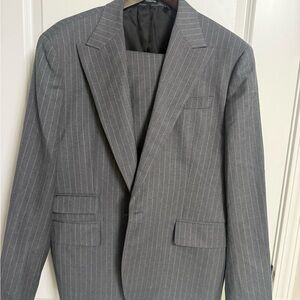 Express Pinstripe 2 Piece suit - 100% wool